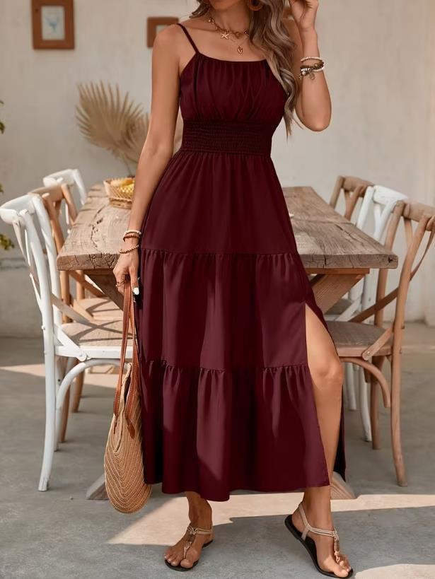 Layered Strapless Dress