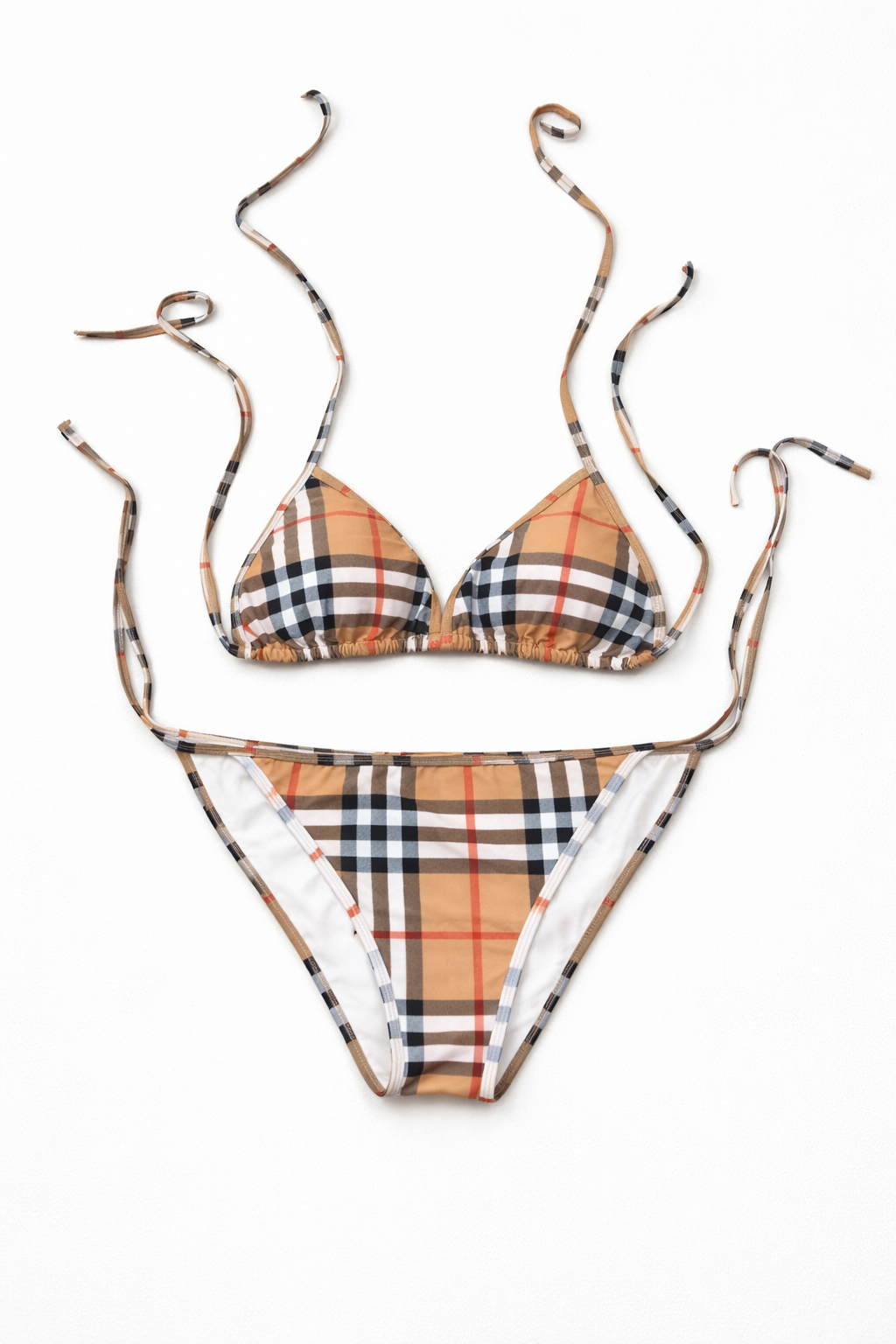 Plaid Swimwear Chic