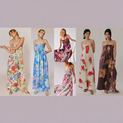 Robe Bohème Fleurie