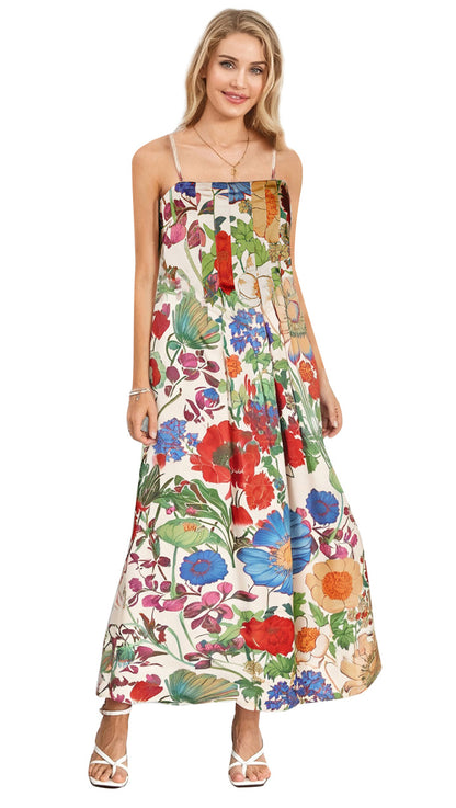 Robe Bohème Fleurie