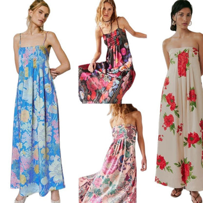 Robe Bohème Fleurie