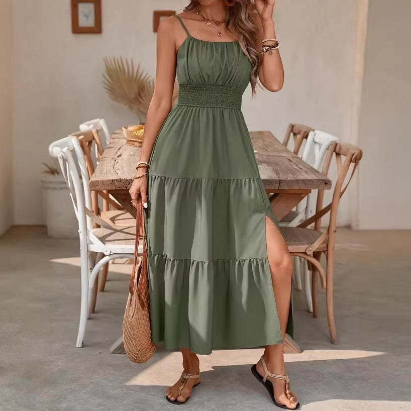 Layered Strapless Dress