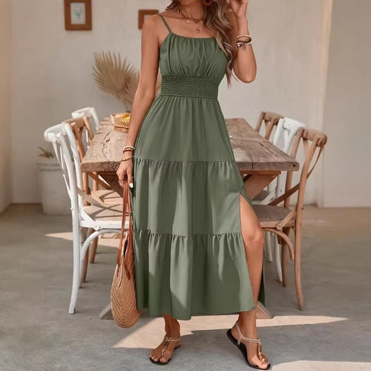 Layered Strapless Dress