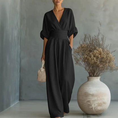 Cinched Waist Jumpsuit